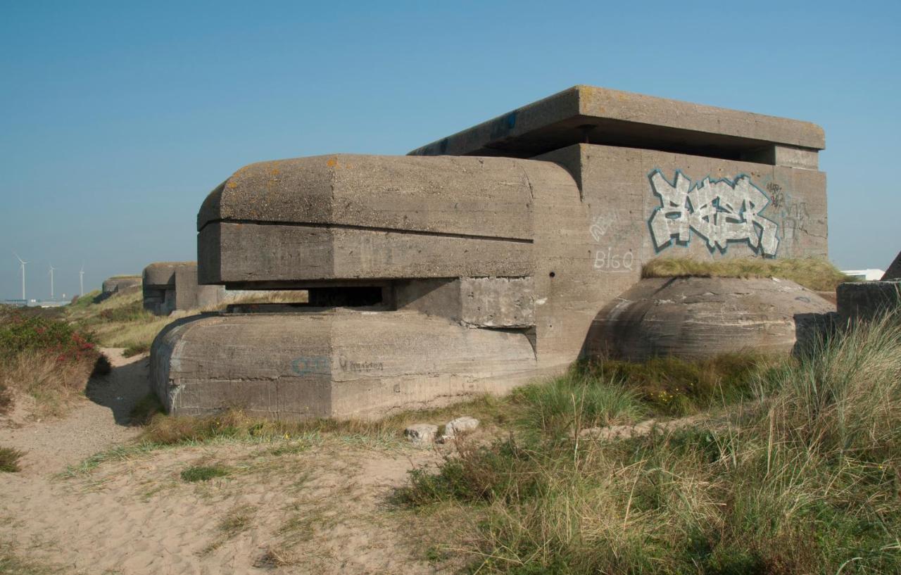 Chalet Playa Direct Aan Zee In Ijmuiden Exterior foto