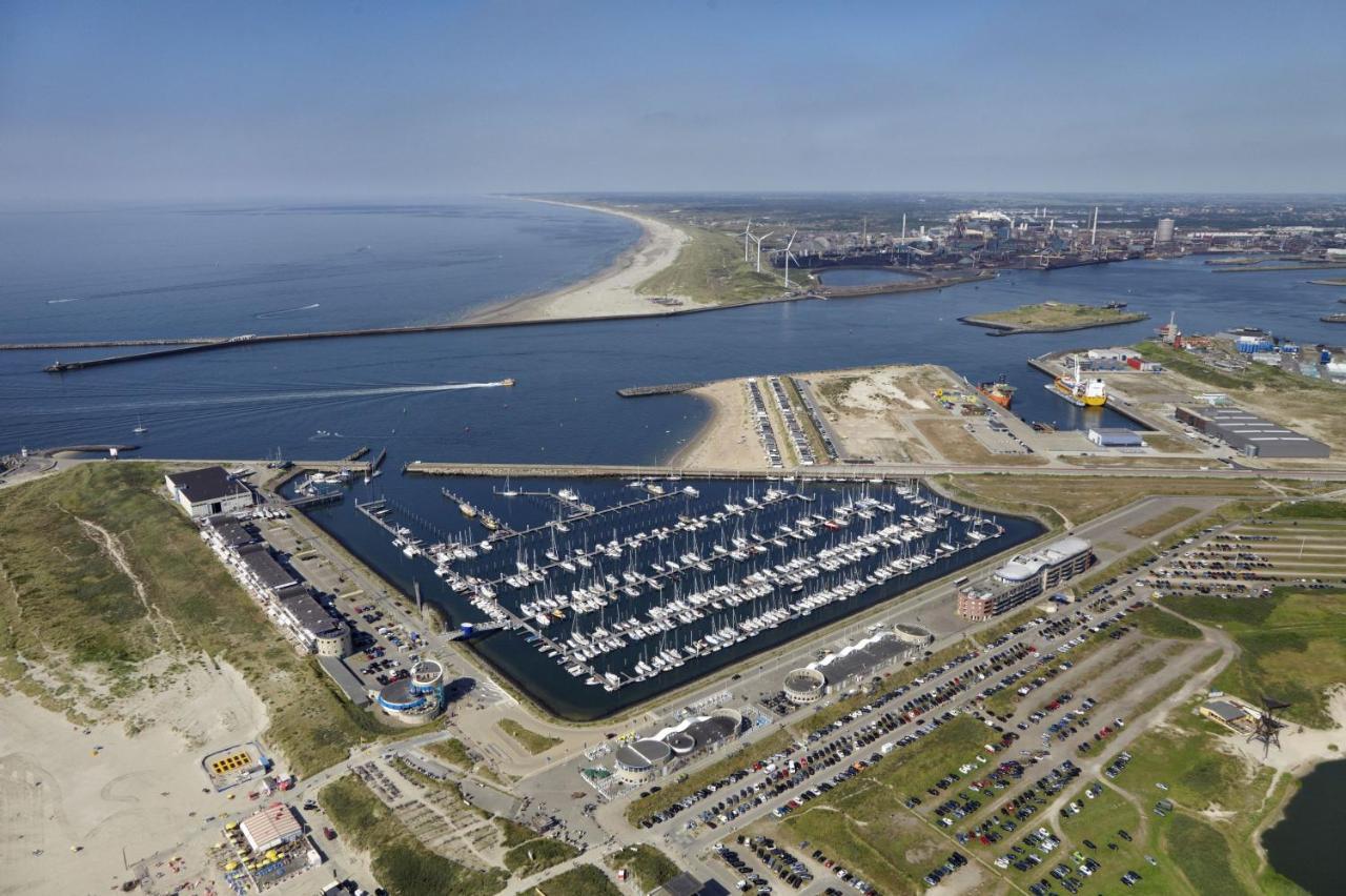 Chalet Playa Direct Aan Zee In Ijmuiden Exterior foto